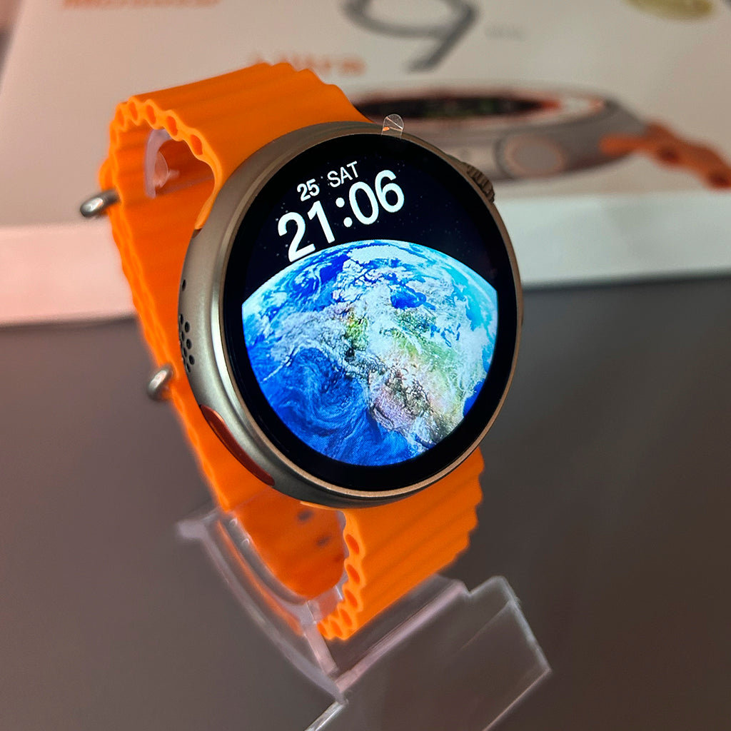 Smart Watch Ultra 9 Pro Redondo 49m Original